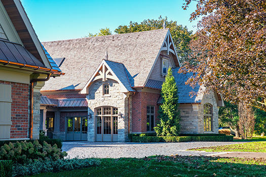 exterior focused on back of garage
